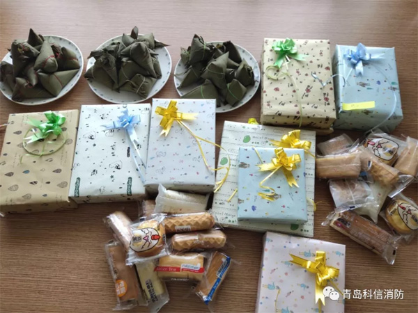 青島科信消防歡度六一兒童節(jié)