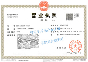 公司企業(yè)營(yíng)業(yè)執(zhí)照